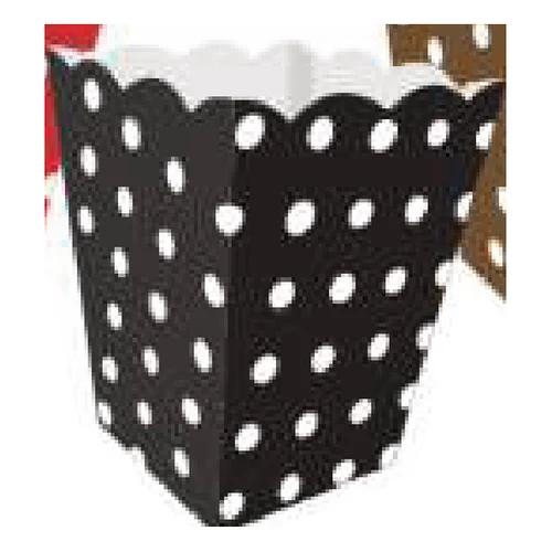 Caja palomera Negra con lunares