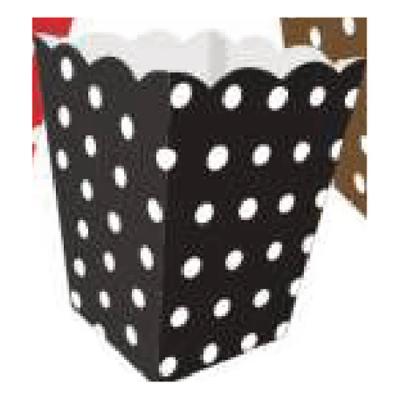 Caja palomera Negra con lunares