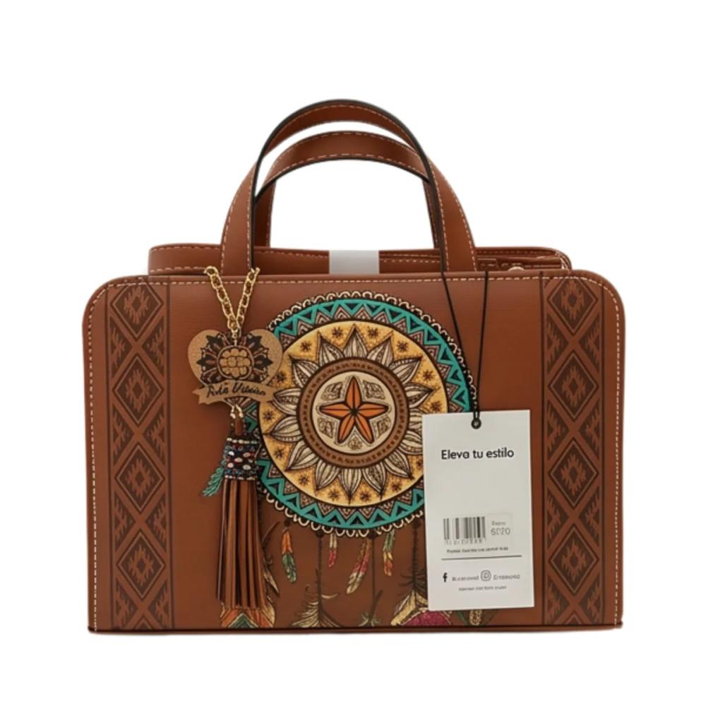 Crossbody Artesanal 1058 Café