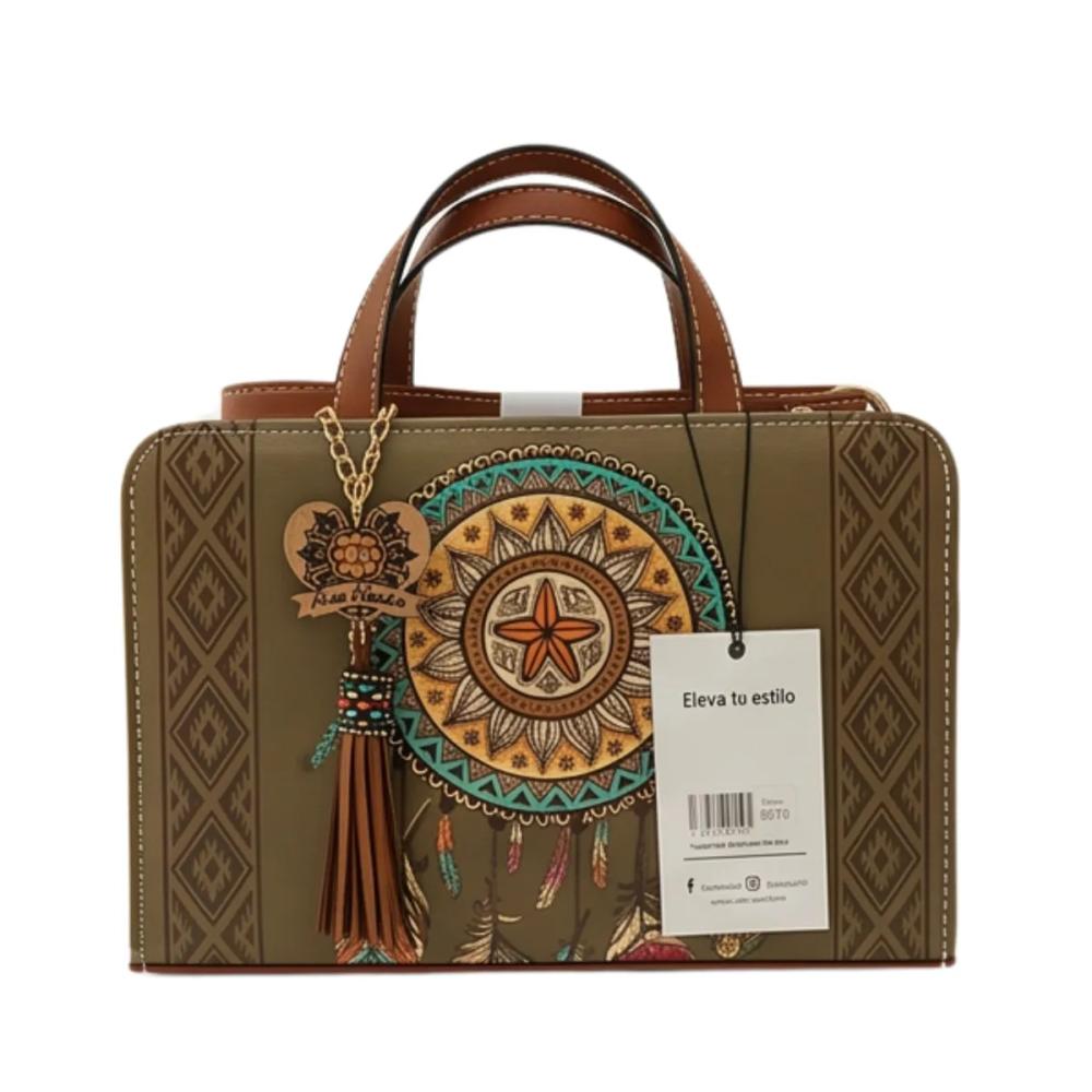 Crossbody Artesanal 1058 Verde