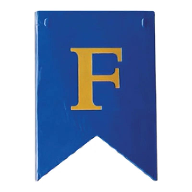 Banderín liso Azul rey