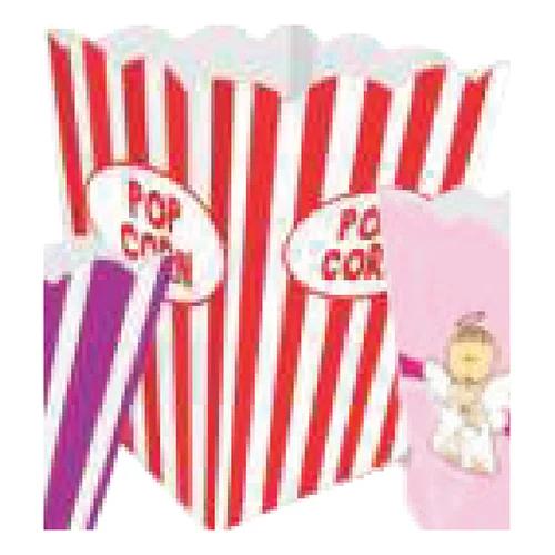 Caja palomera Pop Corn roja