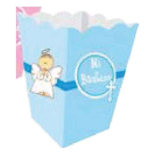 Caja palomera Azul bautizo niño