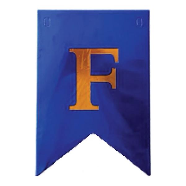 Banderín metálico Azul rey