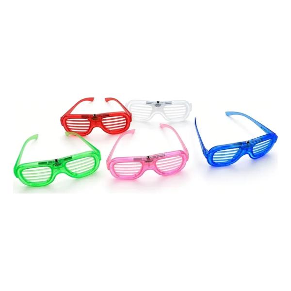10 Lentes Con Luz Led En 5 Colores 2 Por Color