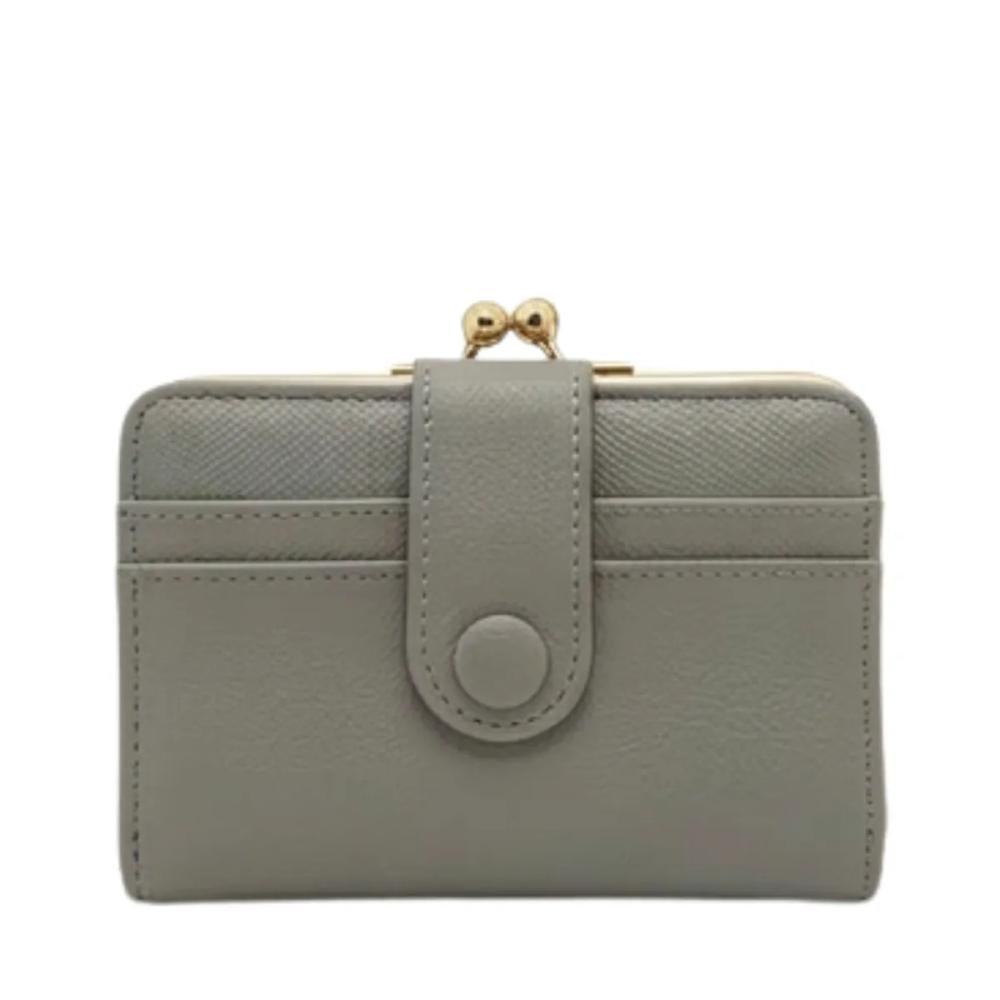 Monedero Formal 1068 Gris