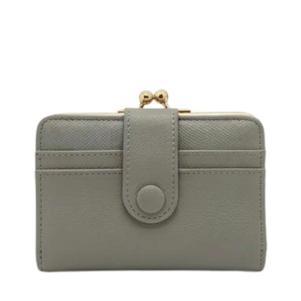 Monedero Formal 1068 Gris