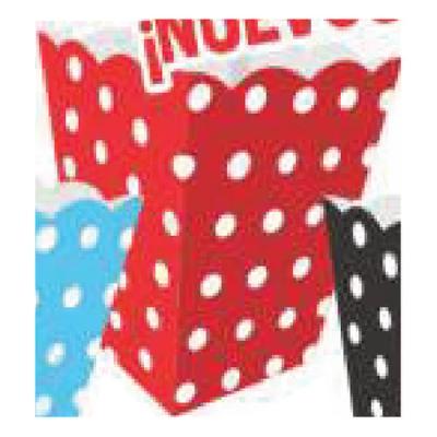 Caja palomera Roja con lunares