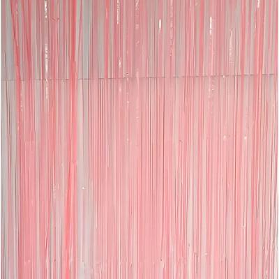 4 Pzs Cortina Para Fiestas Colores Neon 1 X 2 M