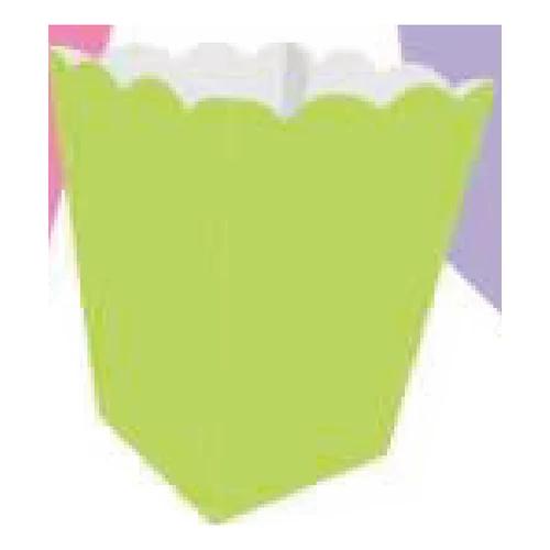 Caja palomera Verde limón lisa