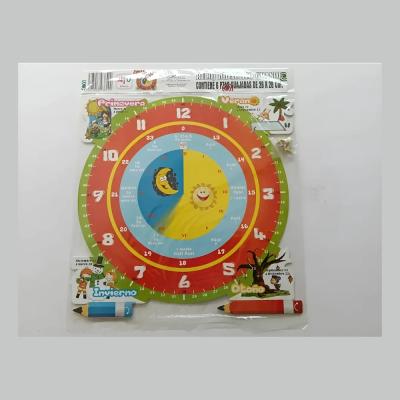 Reloj didáctico grande