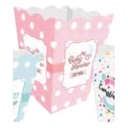 Caja palomera Baby Shower rosa