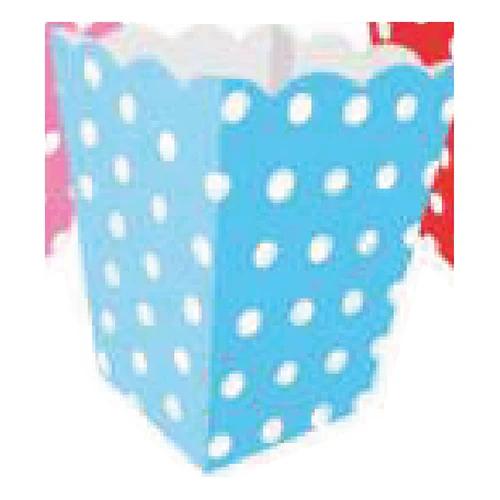 Caja palomera Azul cielo con lunares