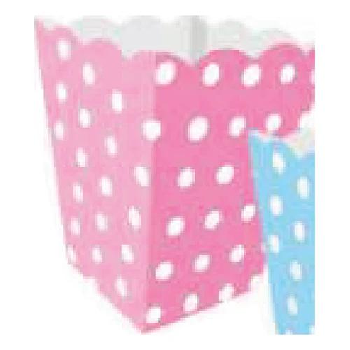 Caja palomera Rosa con lunares