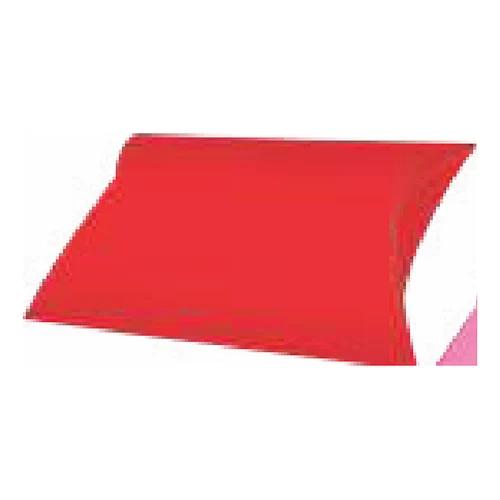 Caja almohada Roja