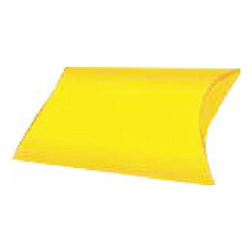 Caja almohada Amarilla