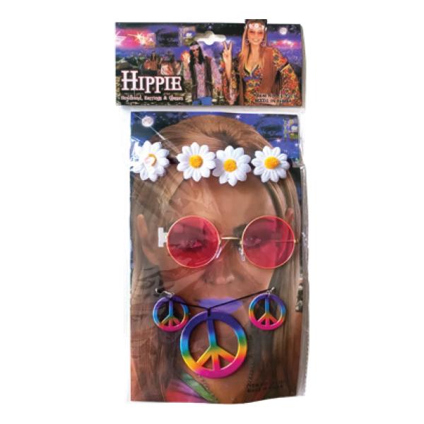 Set de disfraz Hippie grande