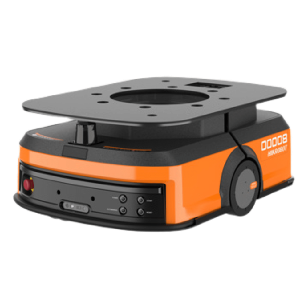 Robot móvil autónomo HIKROBOT MR-Q2400LE-D(HI) para izaje de racks, navegación SLAM o códigos 2D