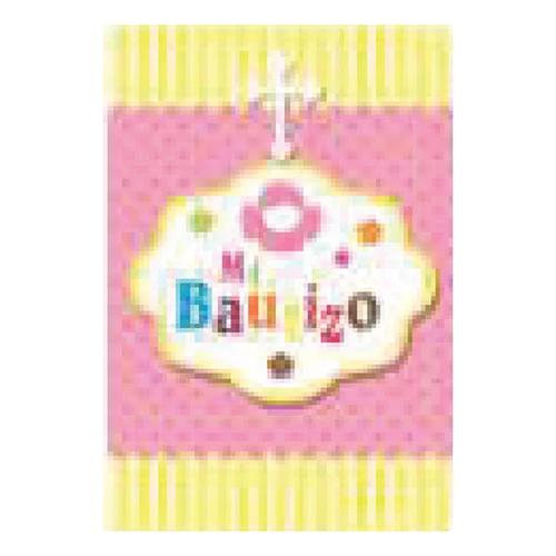 Invitación Mi Bautizo modelo 4