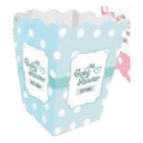 Caja palomera Baby Shower azul