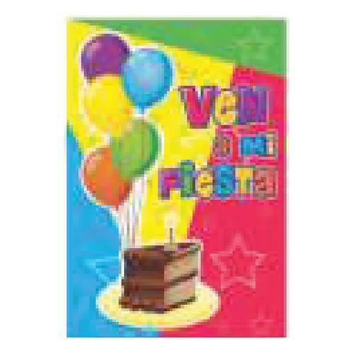 Invitación de cumpleaños modelo 9