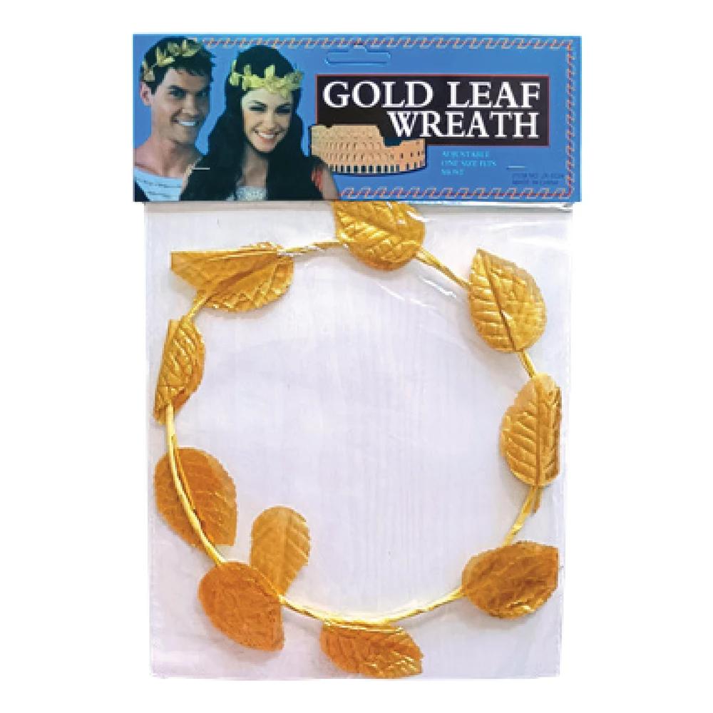 Corona de laurel dorada