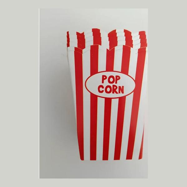 Caja De Carton Para Dulces, Botanas Y Palomitas, 30 Pzs.