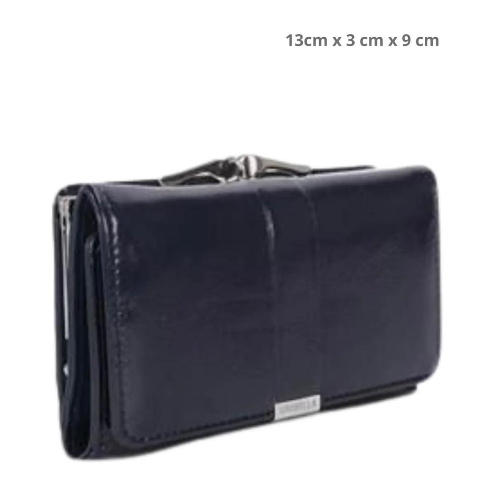Monedero Formal 951 Azul Marino