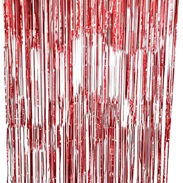 Cortina Metalica Para Decoracion De Fiestas Y Reuniones 6pzs